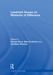 Landmark Essays on Rhetorics of Difference book cover