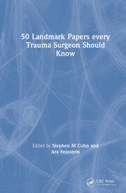 50 Landmark Papers every Trauma Surgeon Should Know book cover