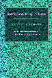 American Inquisitors book cover