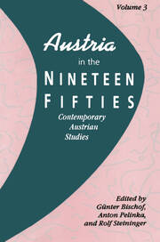 Austria in the Nineteen Fifties book cover
