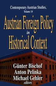Austrian Foreign Policy in Historical Context book cover