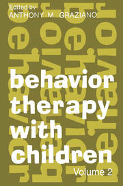 Behavior Therapy with Children: Volume 2 book cover