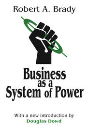 Business as a System of Power book cover