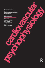 Cardiovascular Psychophysiology: Current Issues in Response Mechanisms, Biofeedback and Methodology book cover