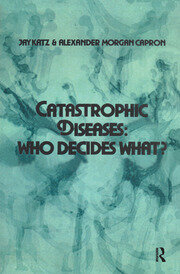 Catastrophic Diseases: Who Decides What? book cover
