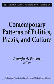Contemporary Patterns of Politics, Praxis, and Culture book cover