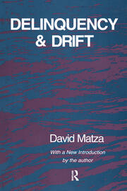 Delinquency and Drift book cover