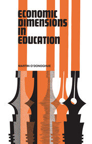 Economic Dimensions in Education book cover