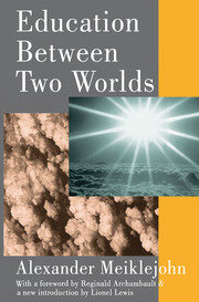 Education Between Two Worlds book cover