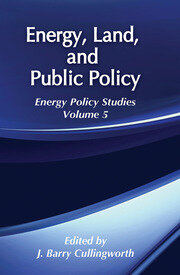 Energy, Land and Public Policy book cover