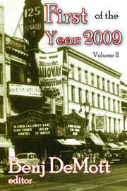 First of the Year: 2009: Volume II book cover