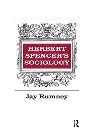 Herbert Spencer's Sociology book cover