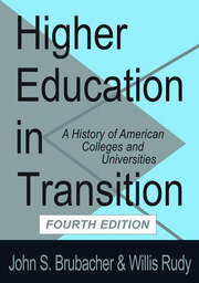 Higher Education in Transition: History of American Colleges and Universities book cover
