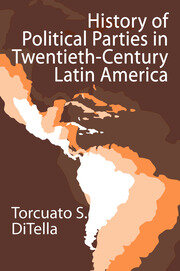 History of Political Parties in Twentieth-century Latin America book cover