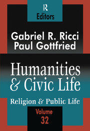 Humanities and Civic Life: Volume 32 book cover