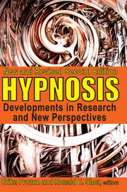 Hypnosis: Developments in Research and New Perspectives book cover