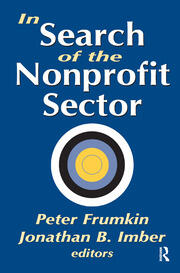 In Search of the Nonprofit Sector book cover