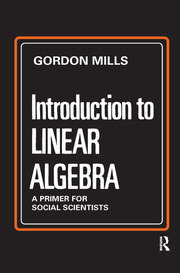 Introduction to Linear Algebra: A Primer for Social Scientists book cover