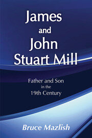 James and John Stuart Mill book cover