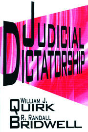 Judicial Dictatorship book cover