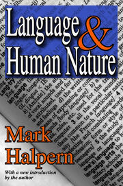 Language and Human Nature book cover