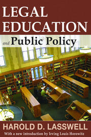 Legal Education and Public Policy book cover