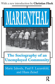 Marienthal: The Sociography of an Unemployed Community book cover