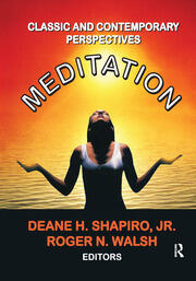 Meditation: Classic and Contemporary Perspectives book cover