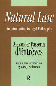 Natural Law: An Introduction to Legal Philosophy book cover
