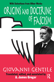 Origins and Doctrine of Fascism: With Selections from Other Works book cover