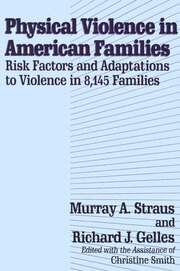 Physical Violence in American Families book cover