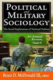Political and Military Sociology: Volume 41, The Social Implications of National Defense: An Annual Review book cover