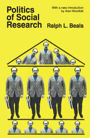 Politics of Social Research book cover