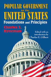 Popular Government in the United States: Foundations and Principles book cover
