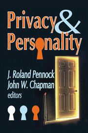 Privacy and Personality book cover