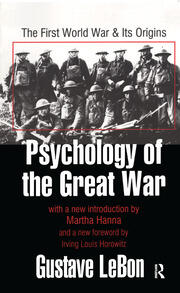 Psychology of the Great War: The First World War and Its Origins book cover