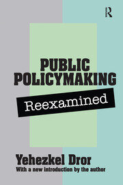 Public Policy Making Reexamined book cover