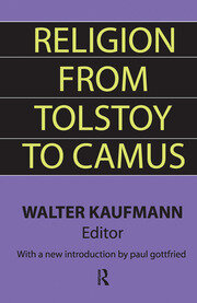 Religion from Tolstoy to Camus book cover