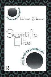 Scientific Elite: Nobel Laureates in the United States book cover
