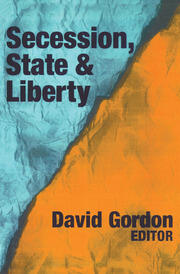 Secession, State, and Liberty book cover