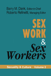 Sex Work and Sex Workers book cover