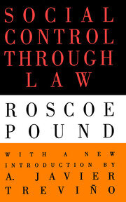 Social Control Through Law book cover