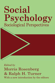 Social Psychology: Sociological Perspectives book cover