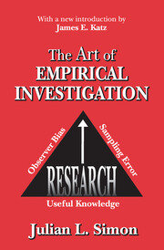 The Art of Empirical Investigation book cover
