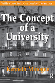 The Concept of a University book cover