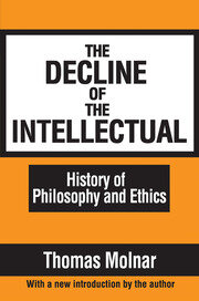 The Decline of the Intellectual book cover
