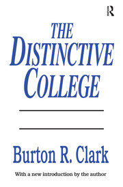 The Distinctive College: Antioch, Reed, and Swathmore book cover