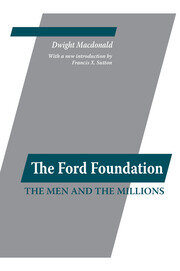 Ford Foundation book cover