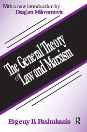 The General Theory of Law and Marxism book cover
