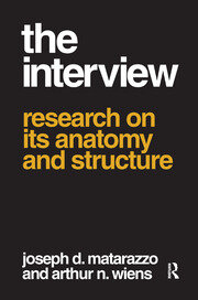 The Interview: Research on Its Anatomy and Structure book cover